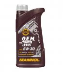 Олива моторна Mannol Toyota Lexus 5W-30, 1л (MN7709-1)